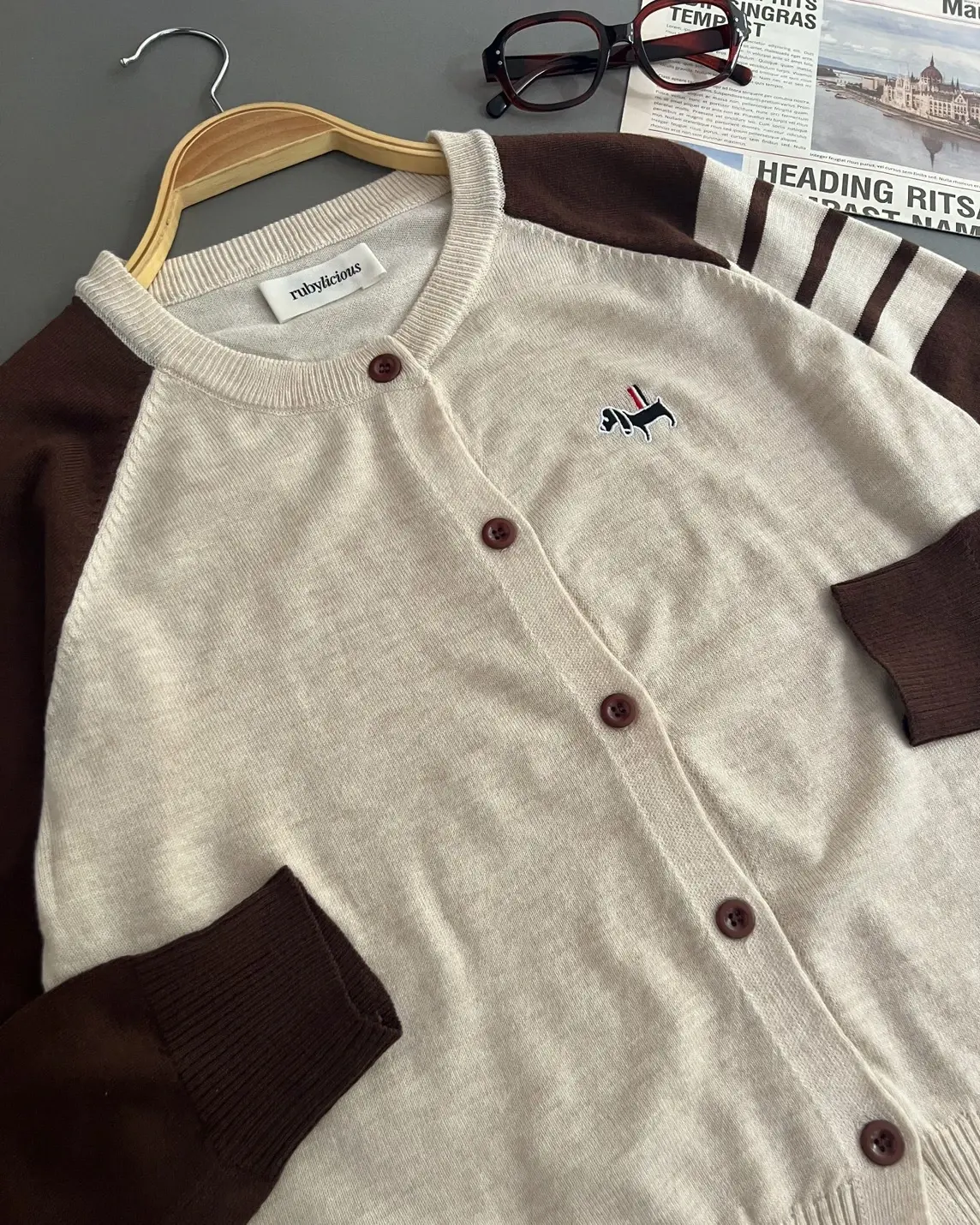 Elaxa Cardi Kode 311H Beige-Brown - Image 2