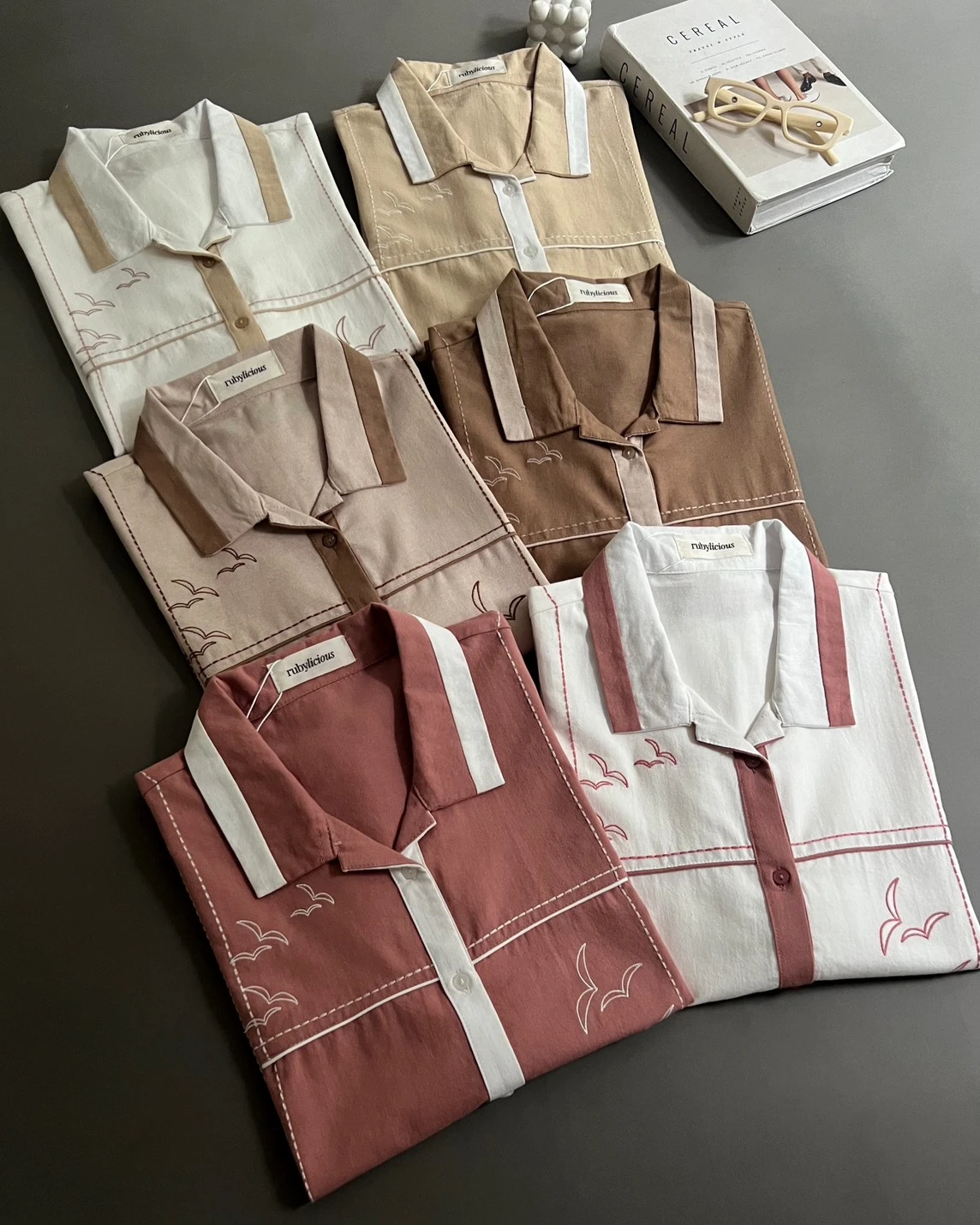 Alternative view of Kyst Shirt Kode 3304 Broken White-Pink