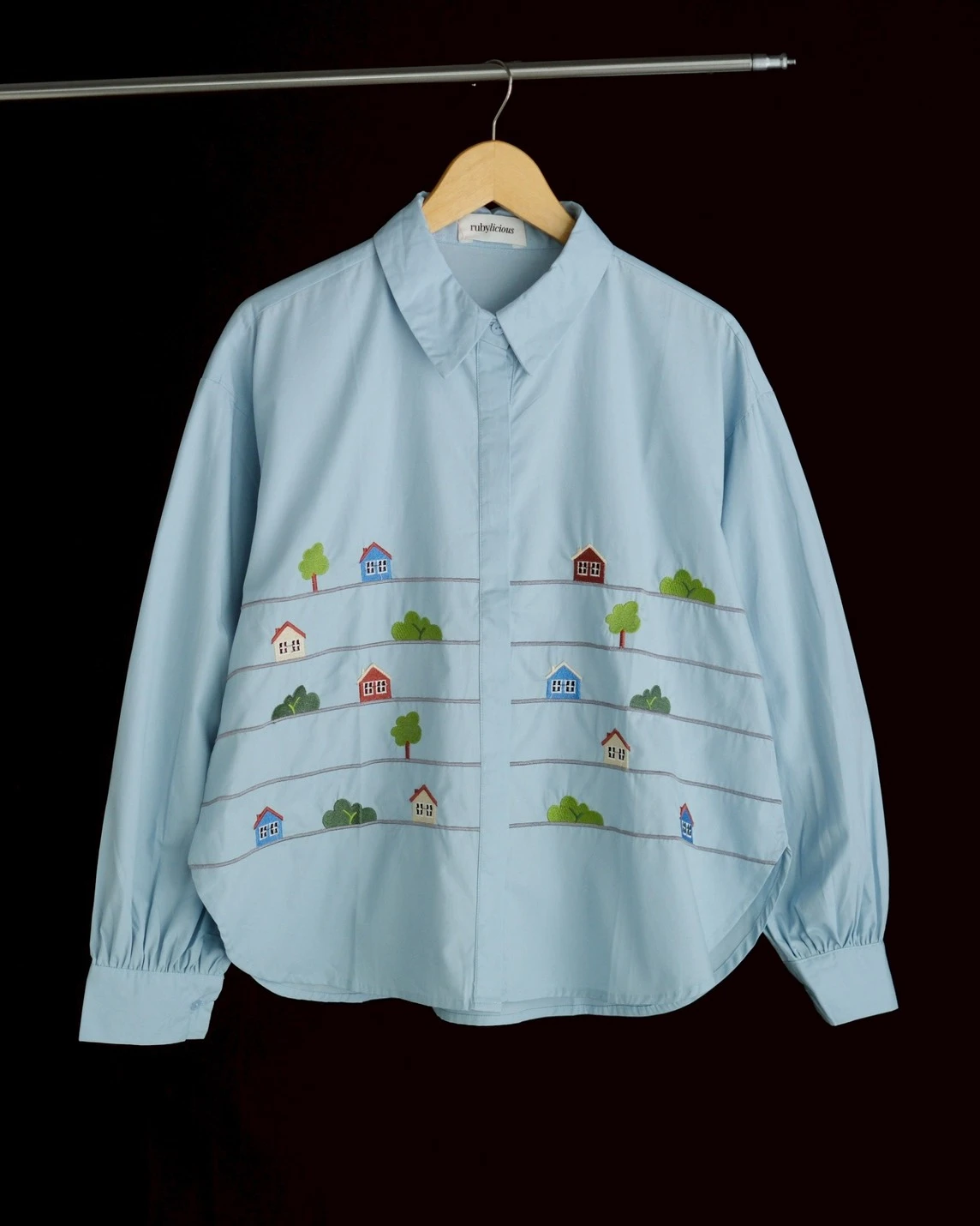 Tresha Shirt Kode 80112 Blue