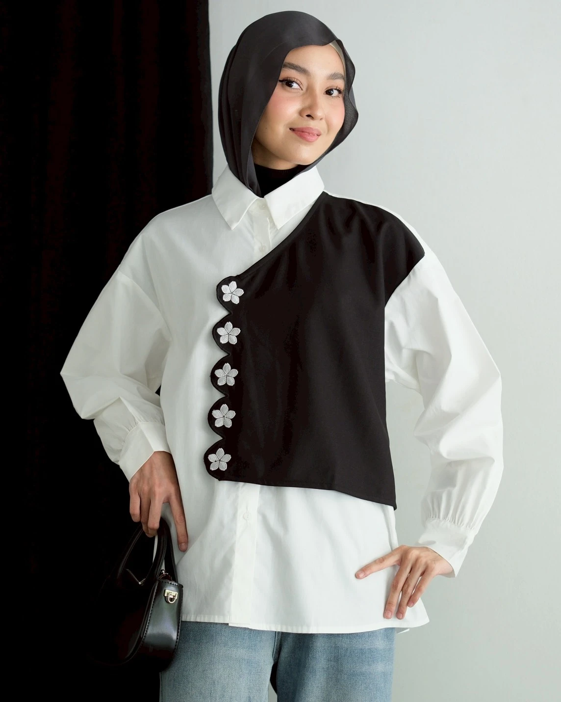 Kastreya Shirt Kode 20377 Bw-Black