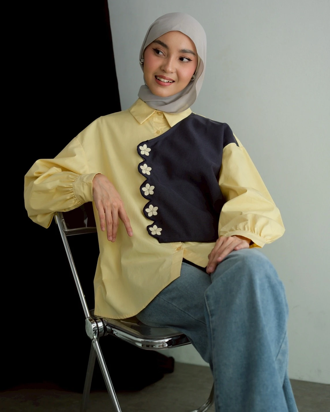 Kastreya Shirt Kode 20377 Yellow