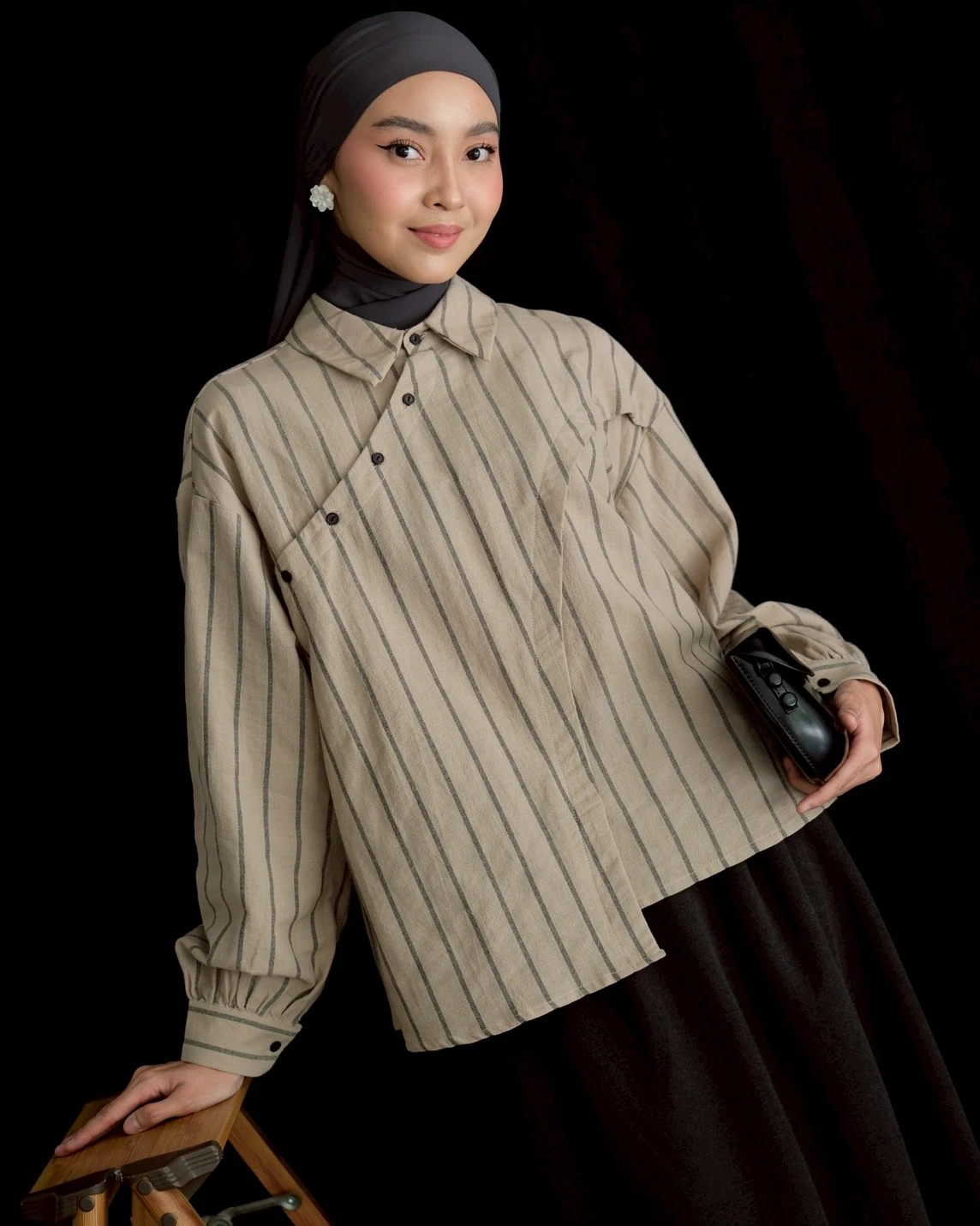 Miroku Shirt Kode 1465 Khaki