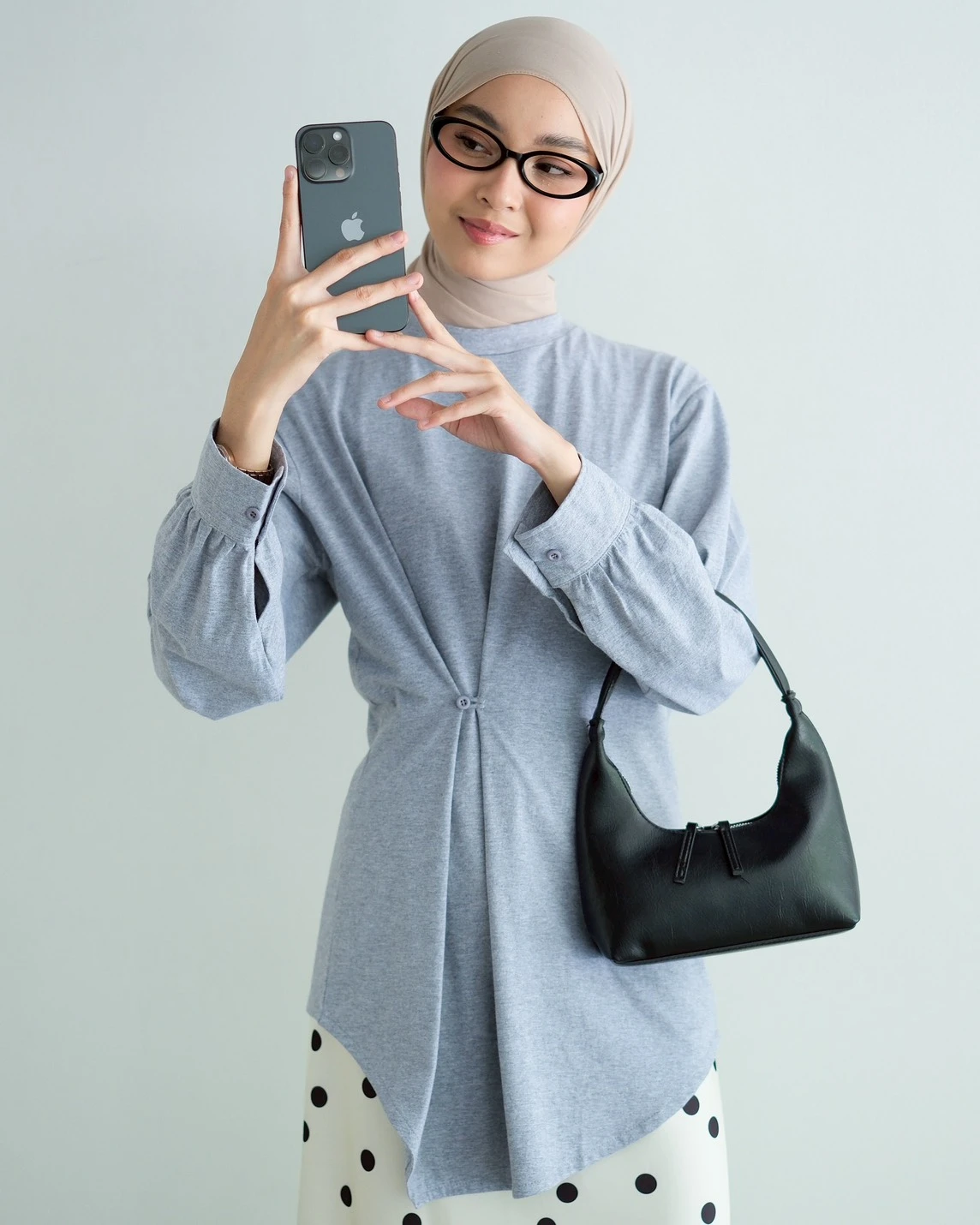 Nena Longsleeve Misty Grey - Image 3