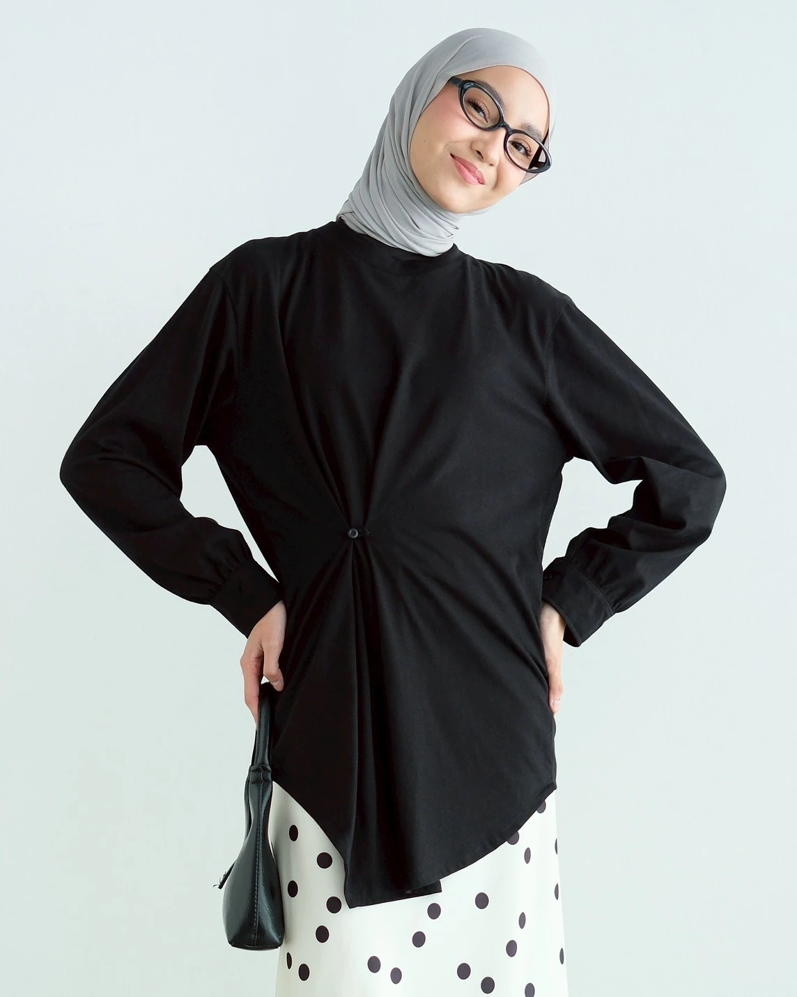 Alternative view of Nena Longsleeve Black