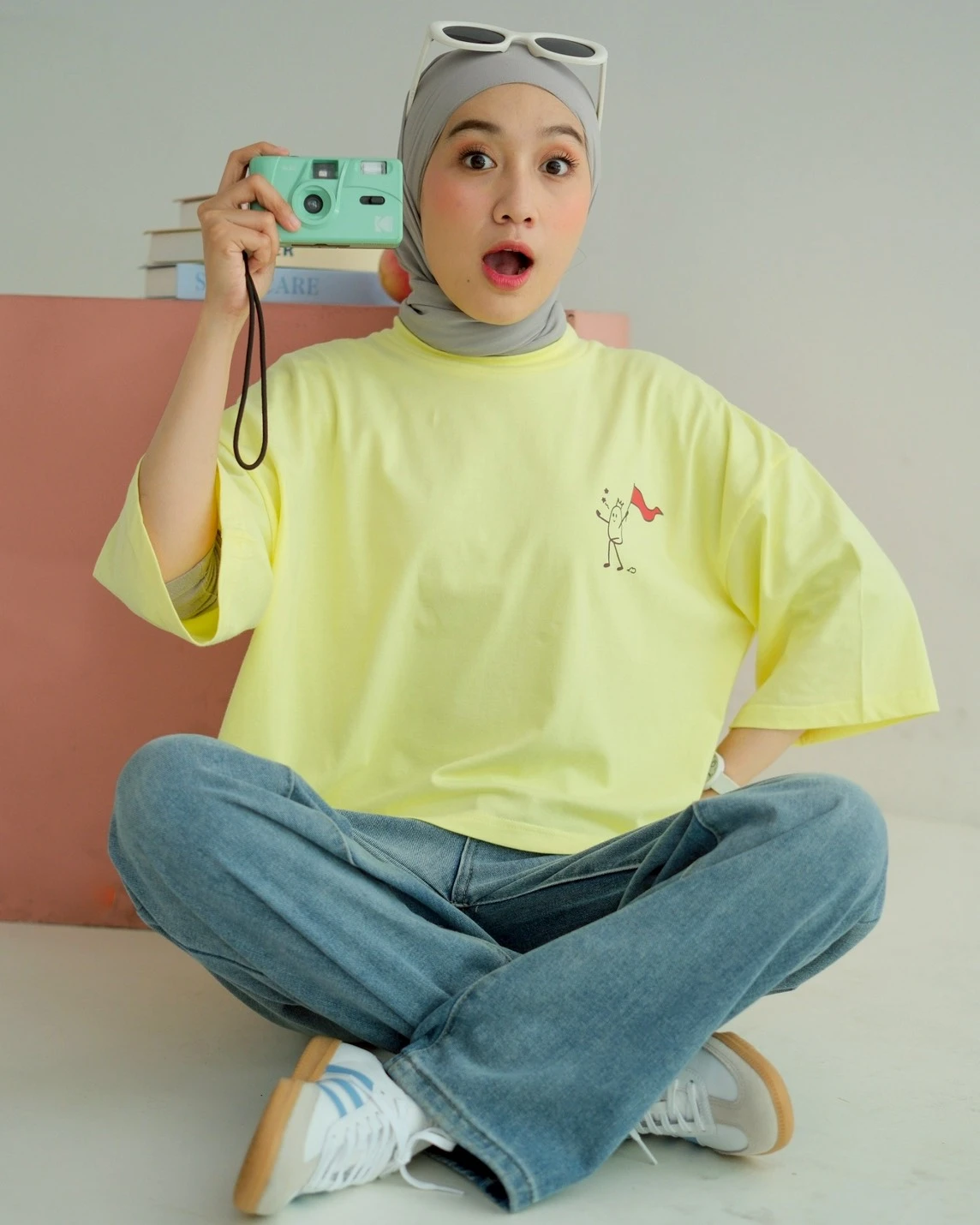 Red Flags Tee Yellow