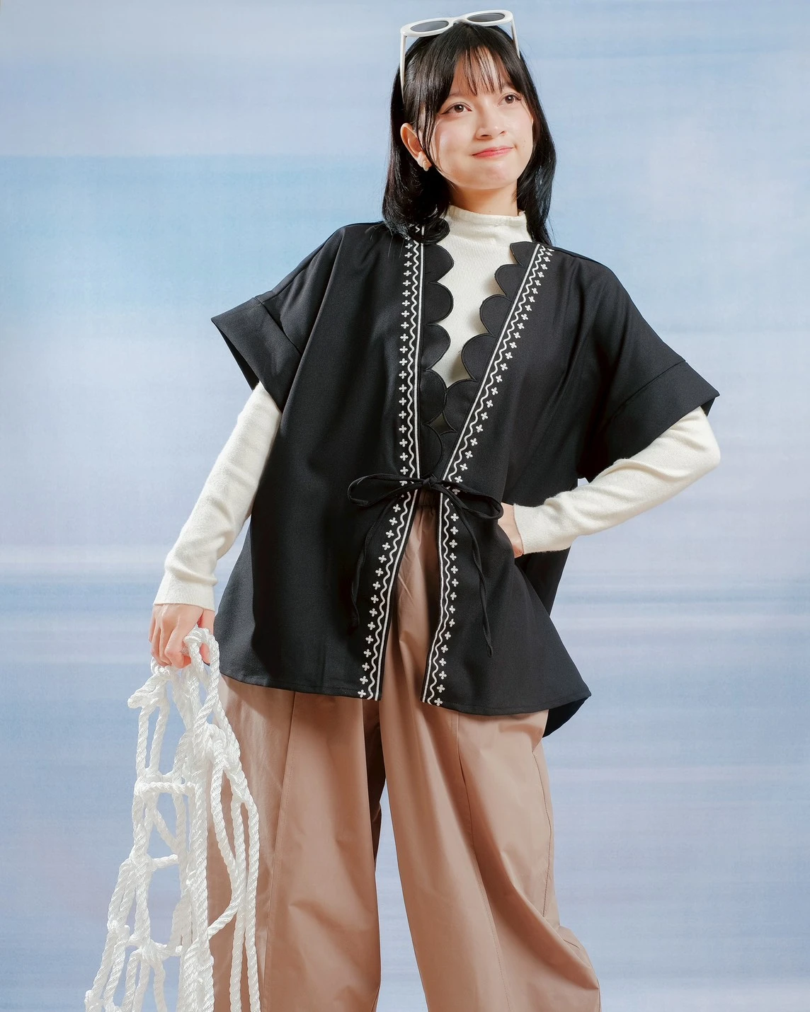 Sander Vest Kode 20376 Black