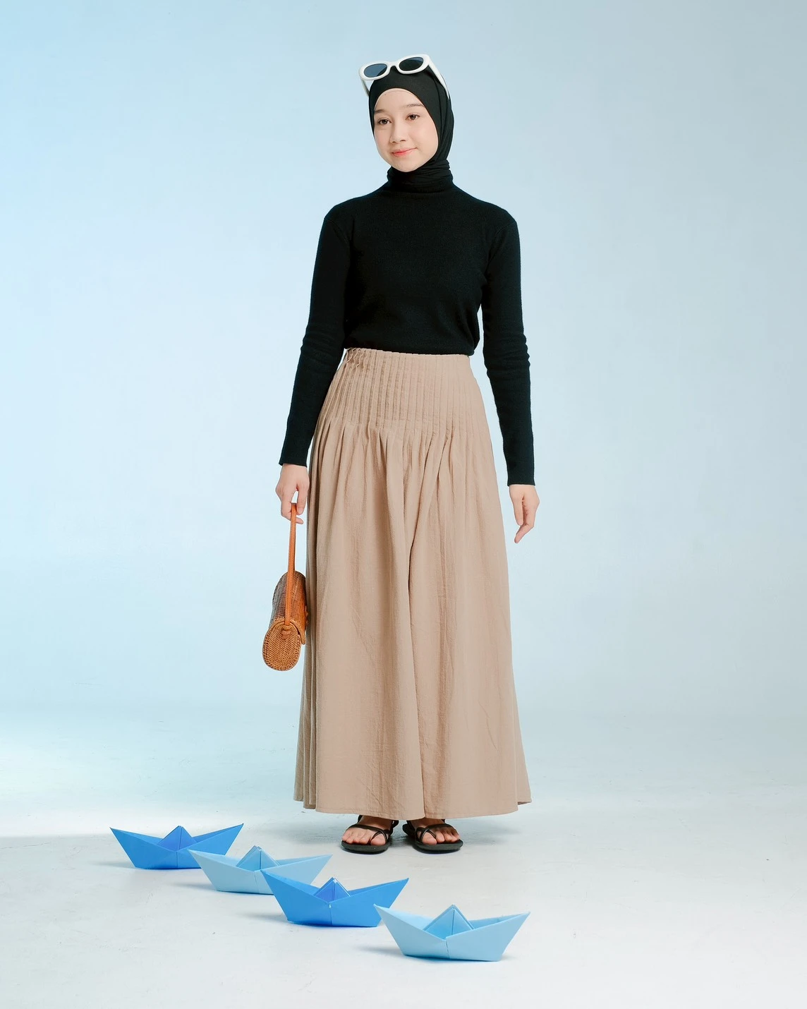 Sema Skirt Kode Rb 013 Khaki