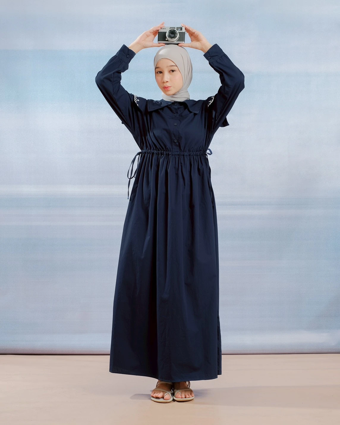 Soraya Maxi Dress Navy