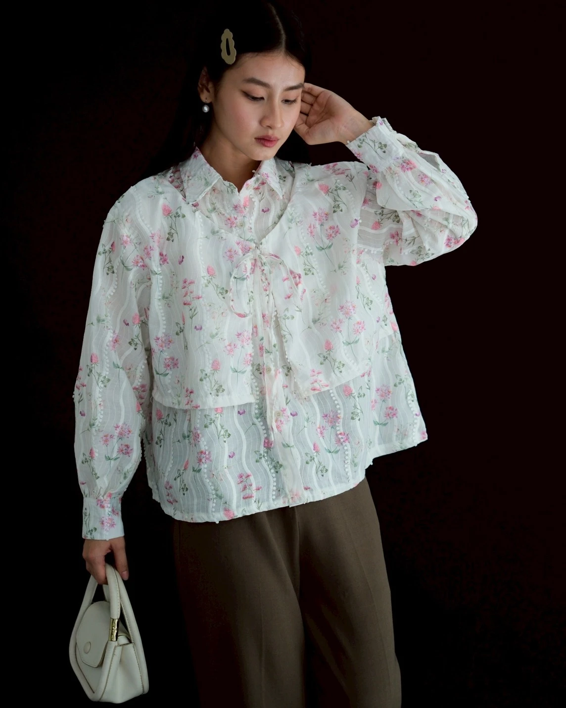 Welka Shirt Kode Mr 3178 Broken White