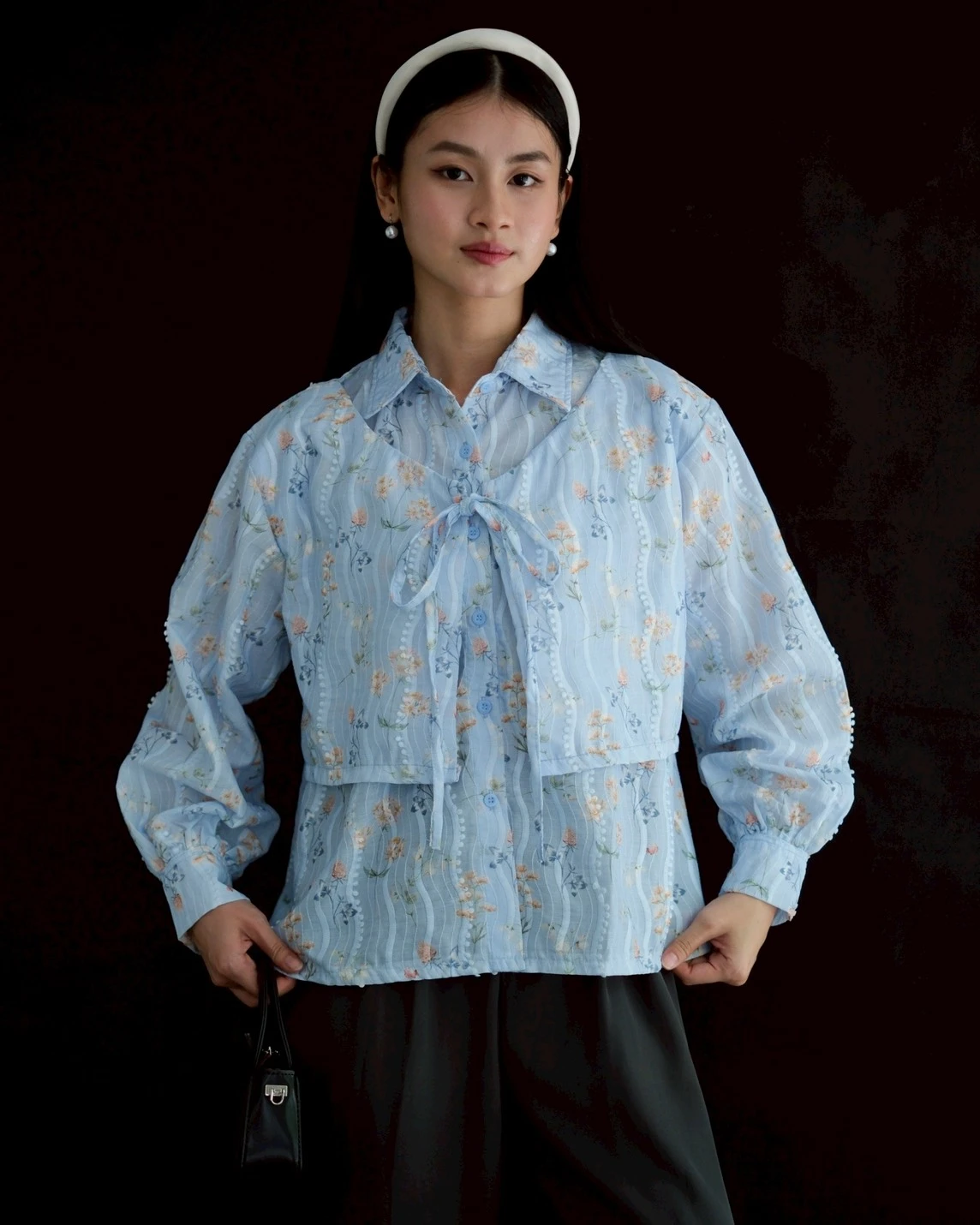 Welka Shirt Kode Mr 3178 Blue