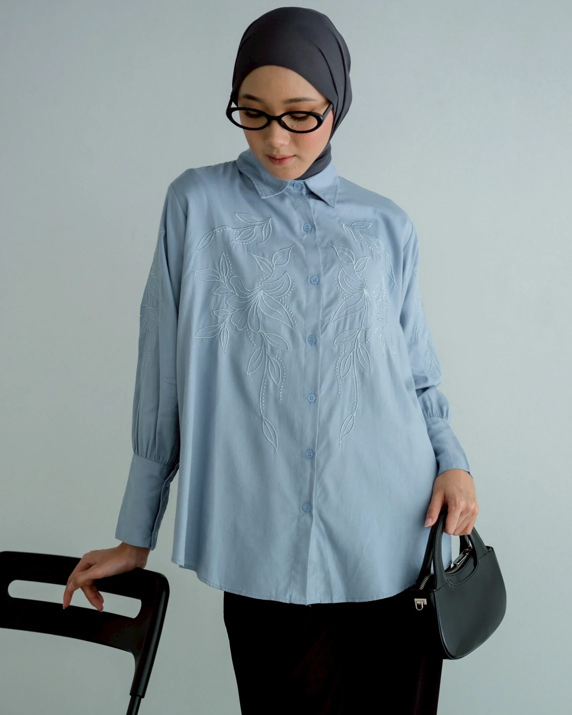 Orinda Shirt Kode 80238 Blue