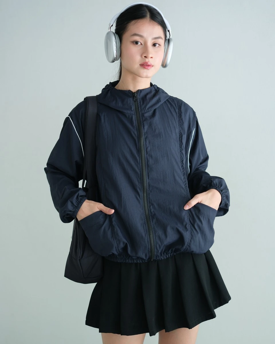 Zico Pocketable Jacket Navy - Image 3