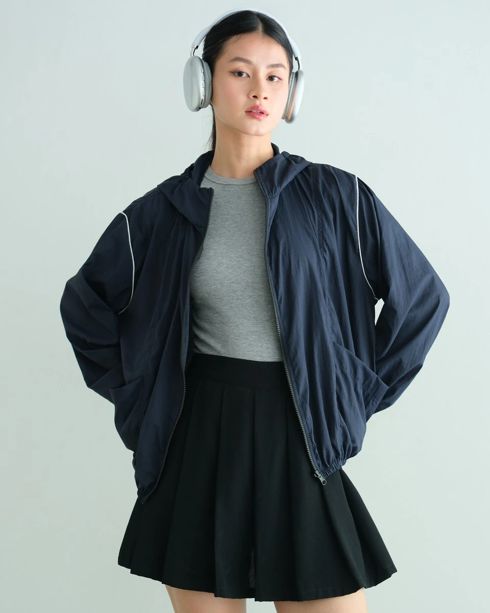 Zico Pocketable Jacket Navy - Image 4