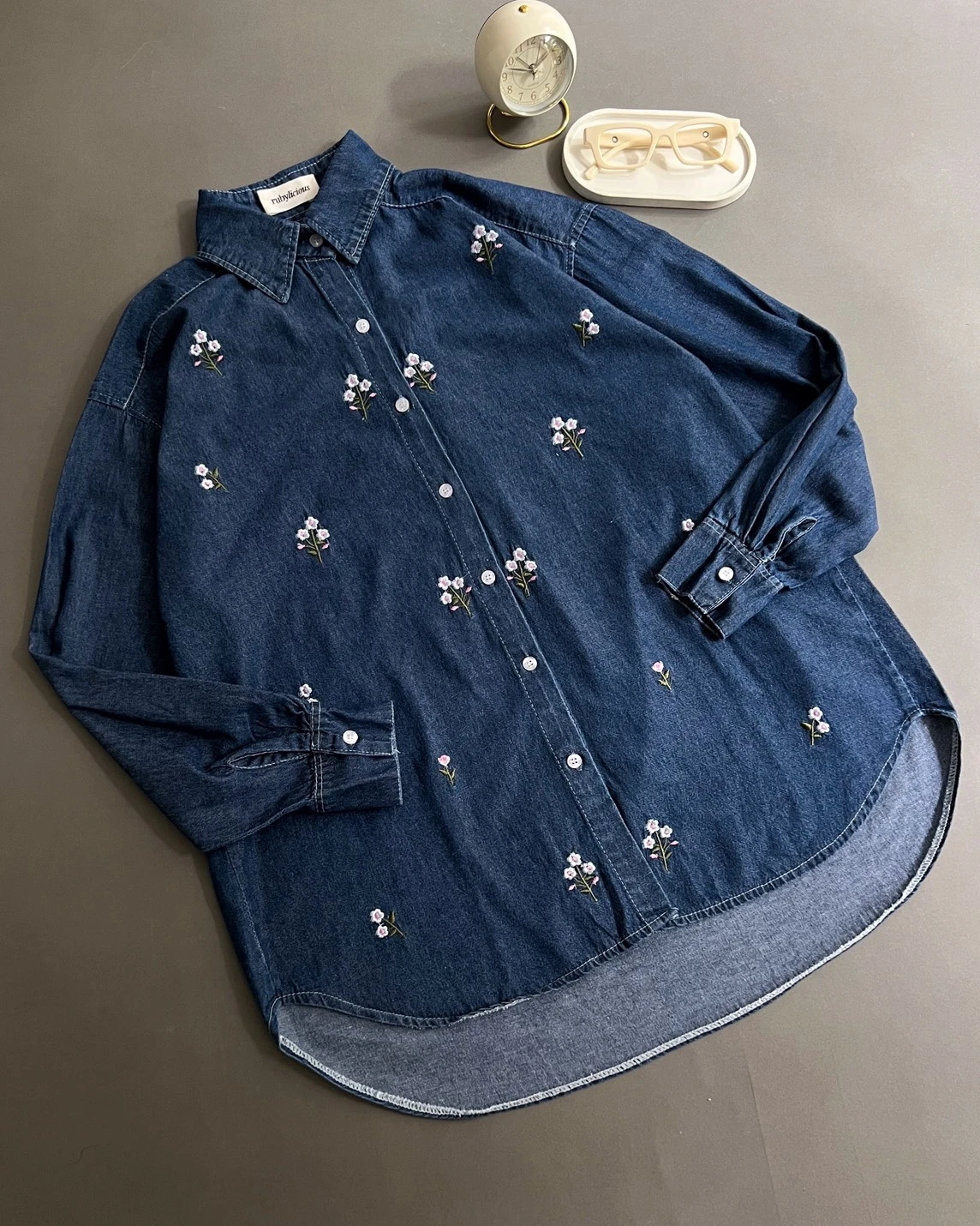 Chera Denim Shirt Medium Blue