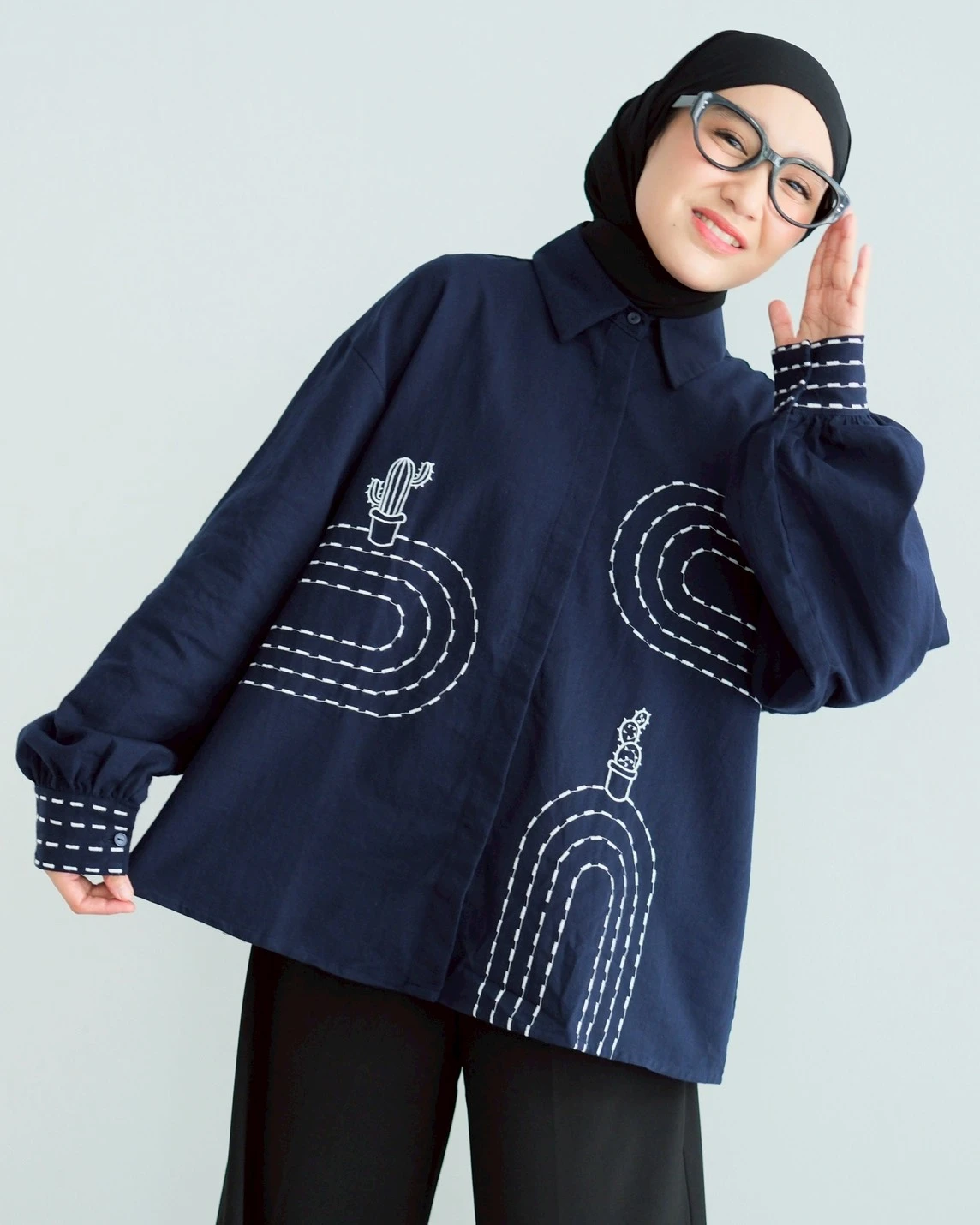 Alternative view of Cactus Shirt Kode 20390 Navy