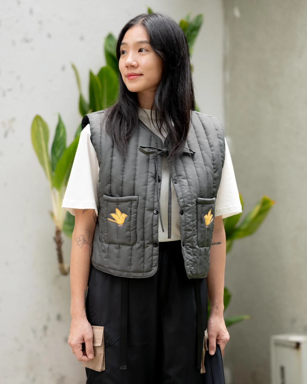 Alternative view of Kimiko Vest Grey