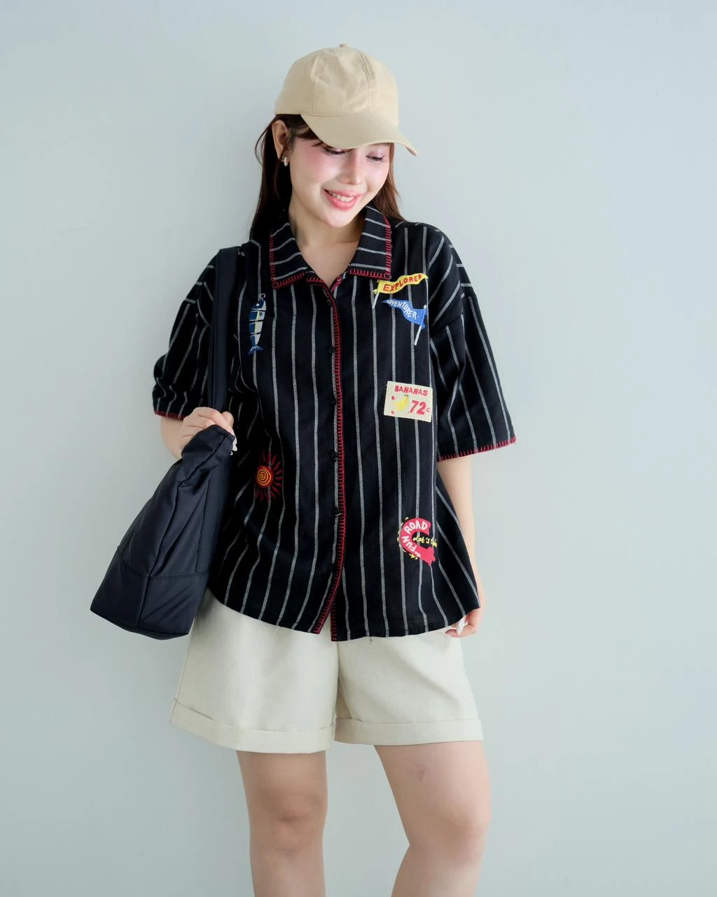 Alternative view of Mimiko Shirt Black