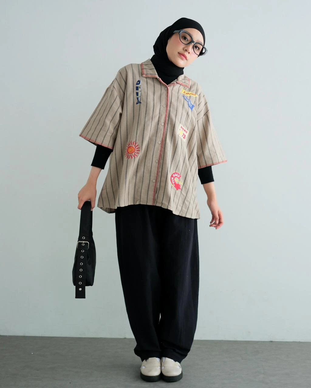 Alternative view of Mimiko Shirt Khaki