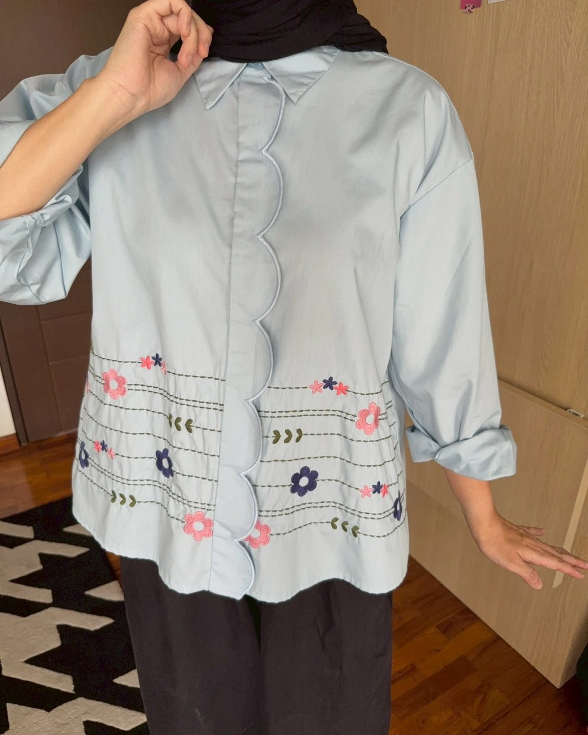 Biya Shirt Kode 3303 Blue