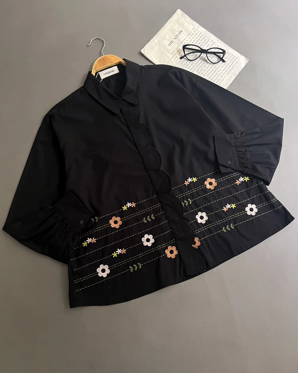 Biya Shirt Kode 3303 Black