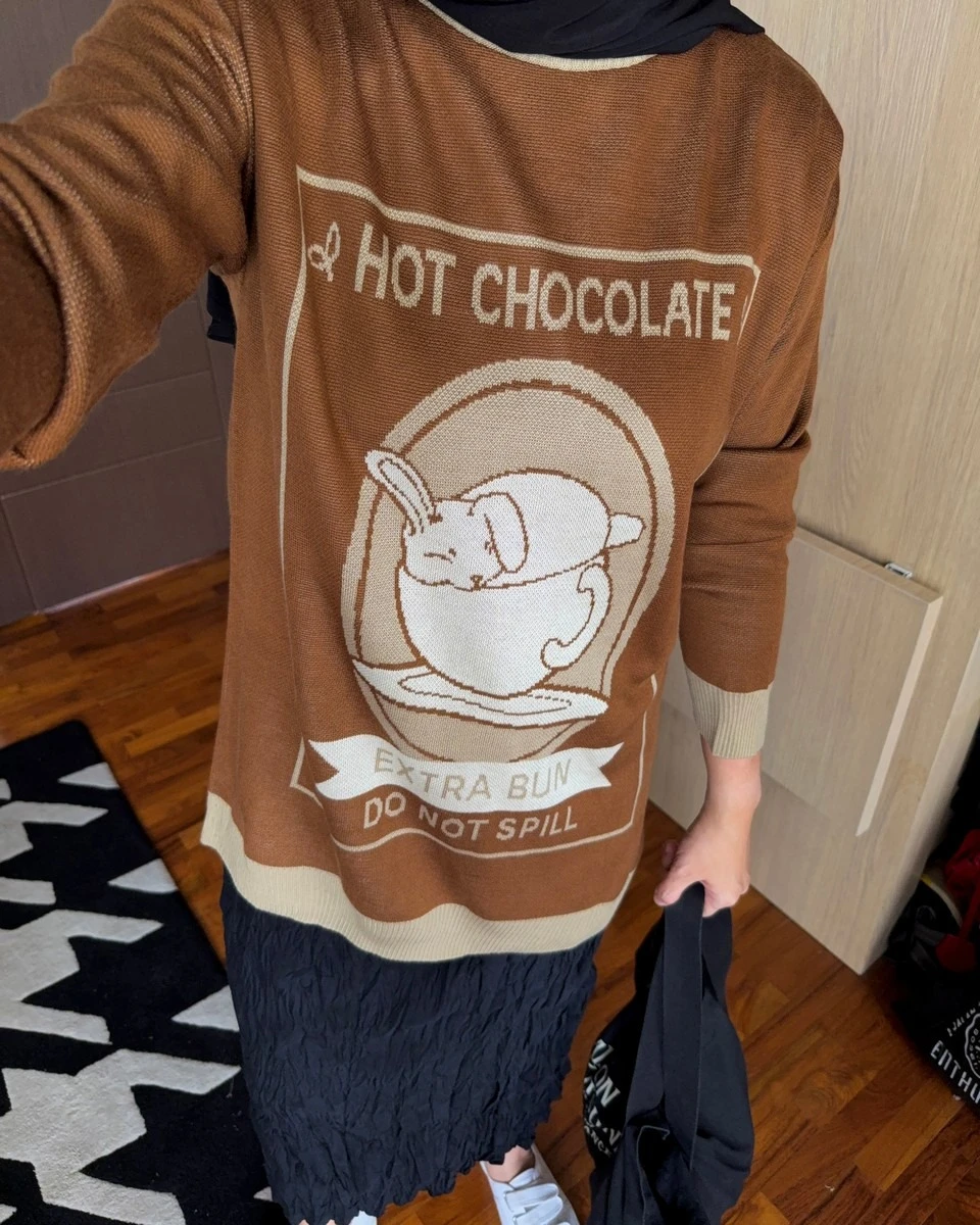 Usagi Sweater Brown - Image 2