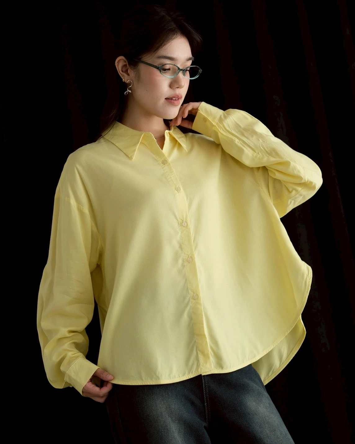 Alternative view of Assa Shirt Kode 1477 Yellow