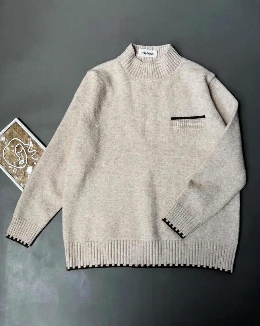 Bevire Sweater Kode 67K Cream - Image 2