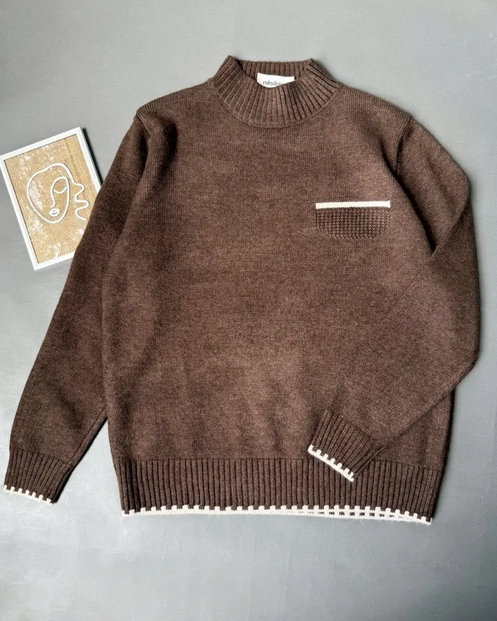 Bevire Sweater Kode 67K Brown - Image 2