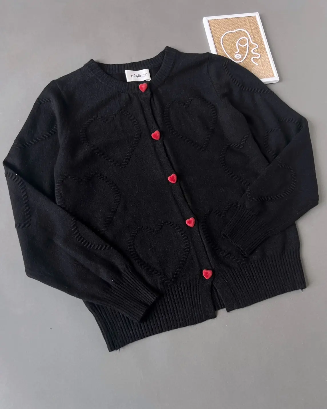 Cheren Cardi Kode 28K Black