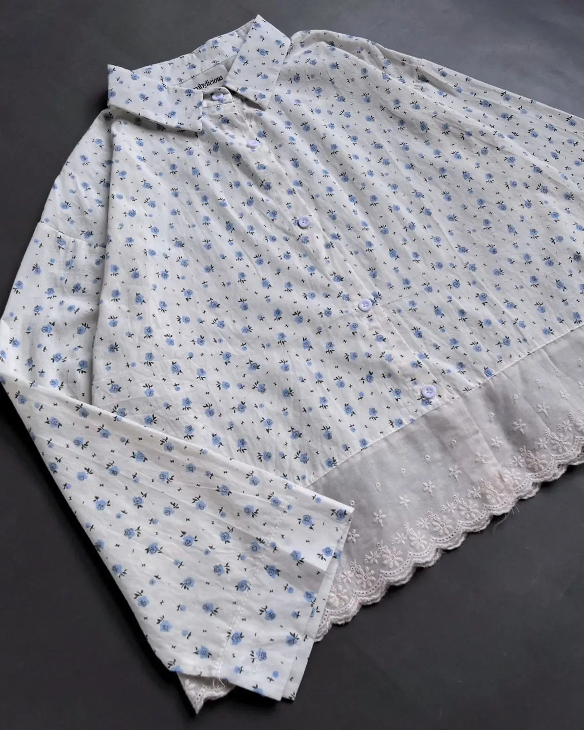 Faynora Shirt Kode 185K Blue - Image 3