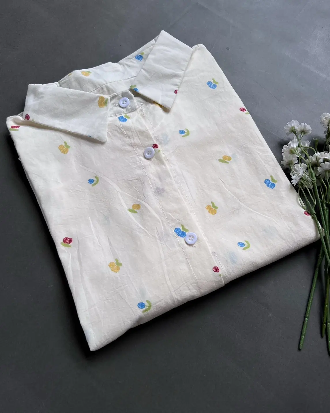 Jerisa Shirt Ivory - Image 3