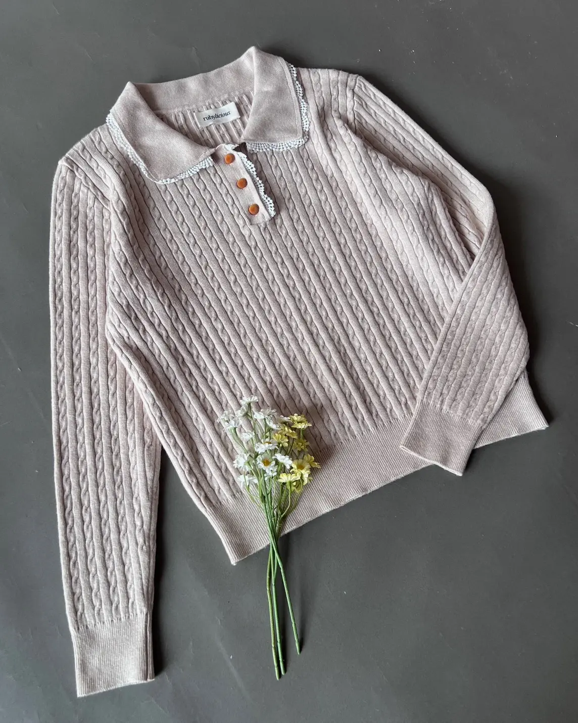 Tauren Longsleeve Kode 176K Beige