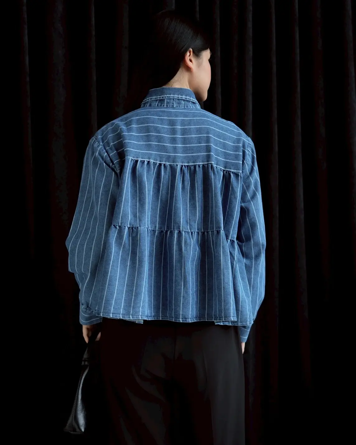 Wilda Denim Shirt Medium Blue Big - Image 3