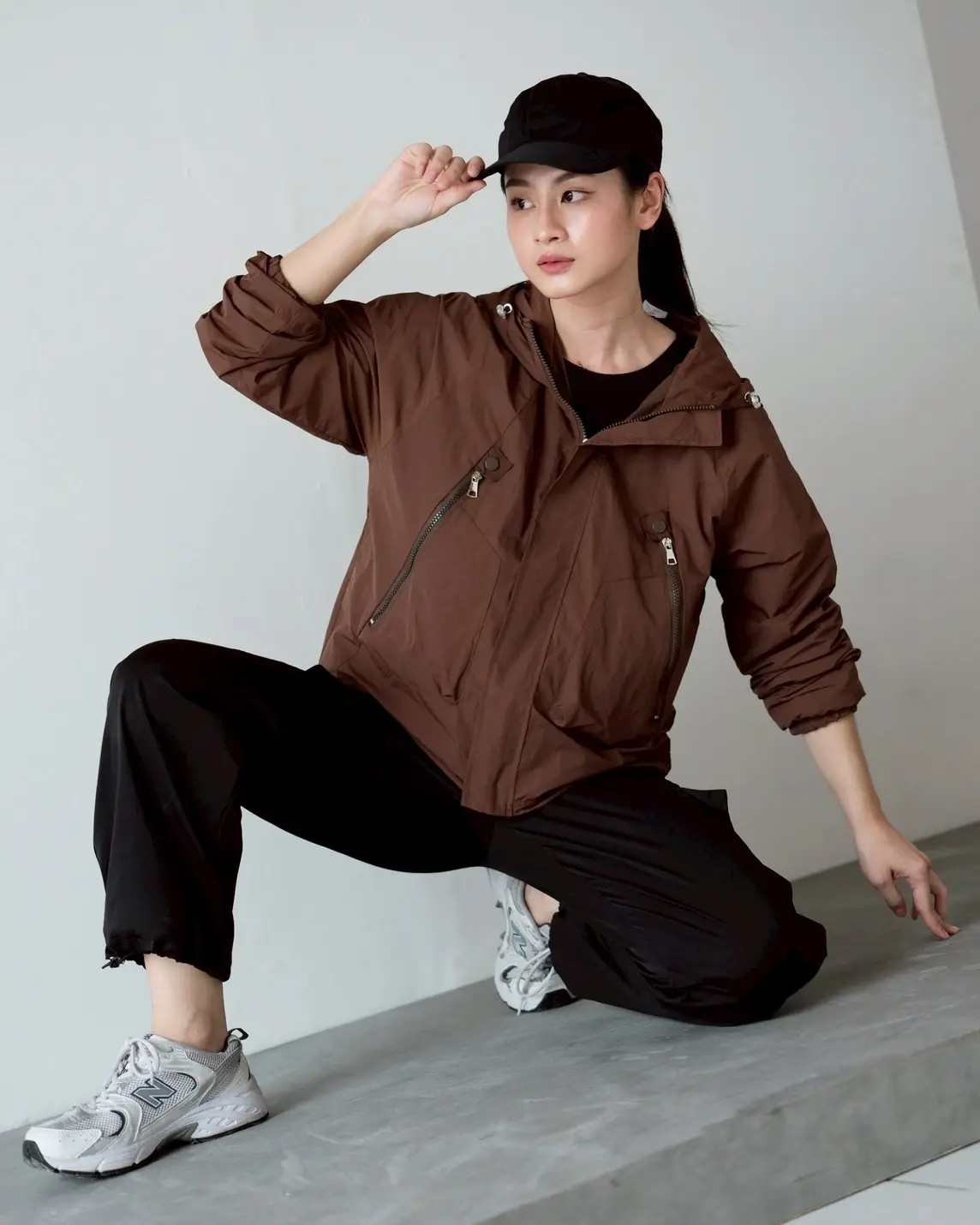 Yanora Jacket Coffee - Image 3