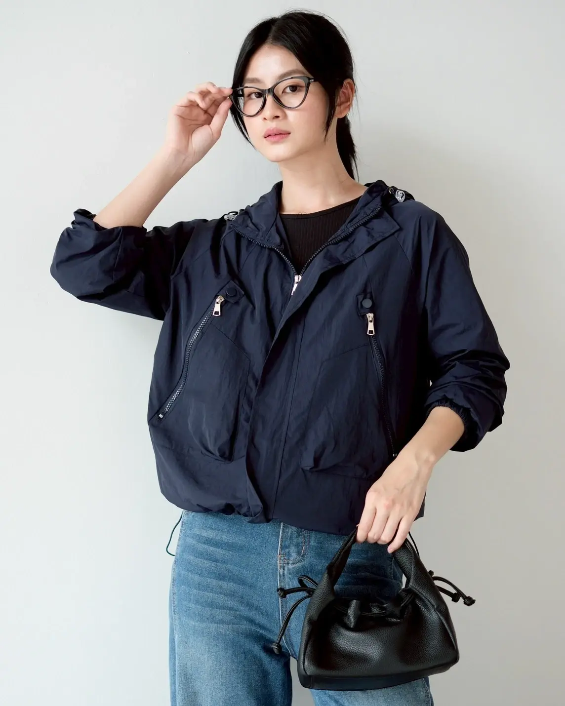 Yanora Jacket Navy - Image 2