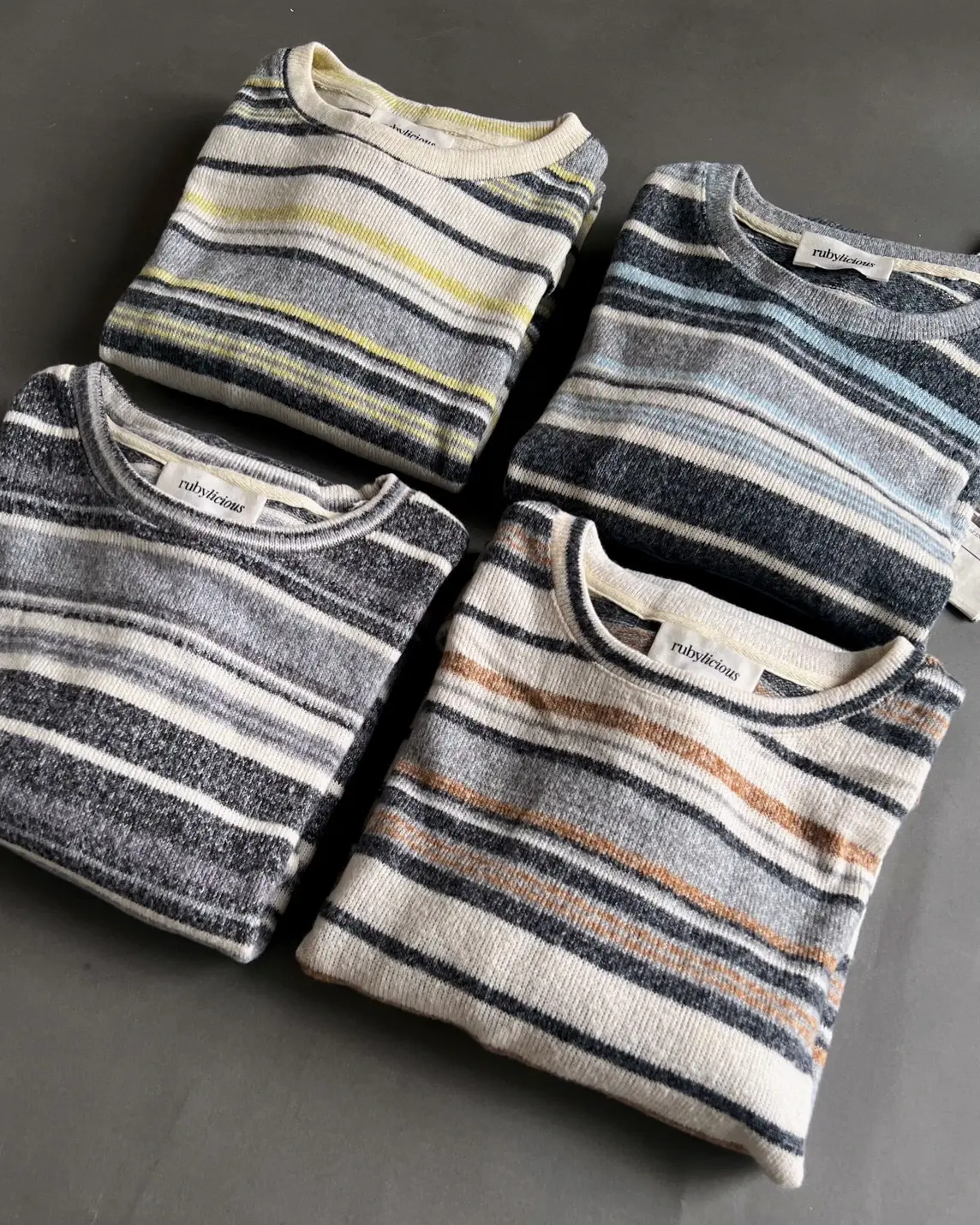 Chezy Stripe Longsleeve Kode 4J Blue - Image 3