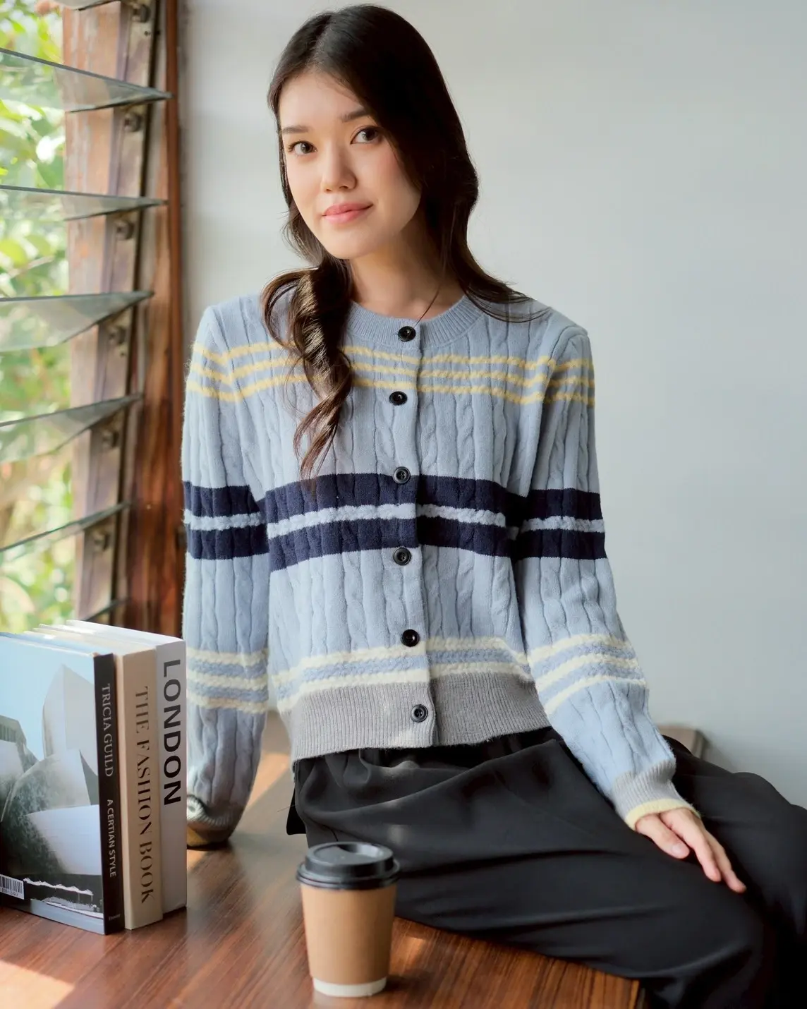 Desire Cardi Kode 56A Blue - Image 2