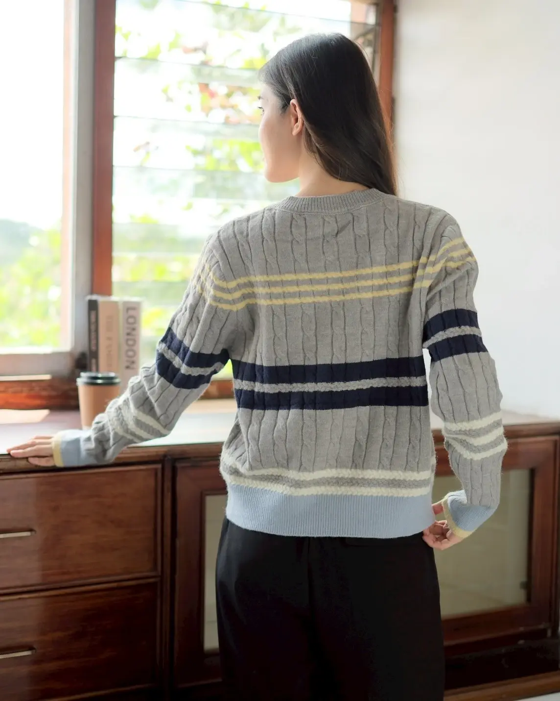 Desire Cardi Kode 56A Grey - Image 3
