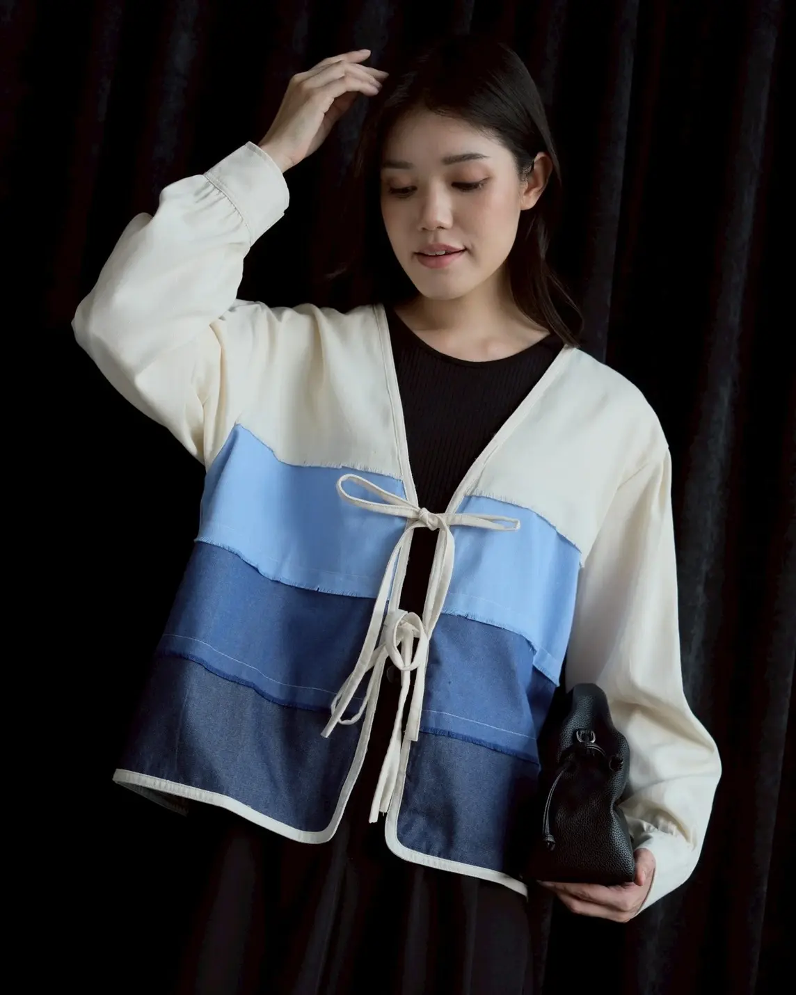 Alternative view of Giza Denim Outer Cream