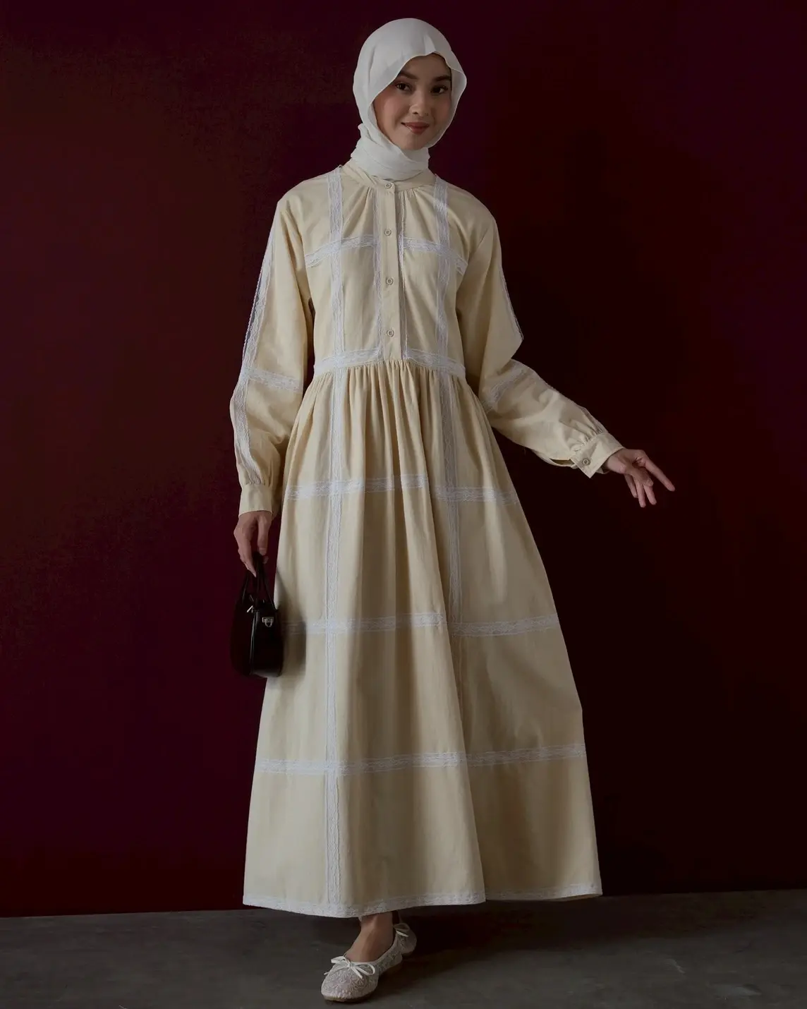 Alternative view of Ainaya Maxi Dress Cream