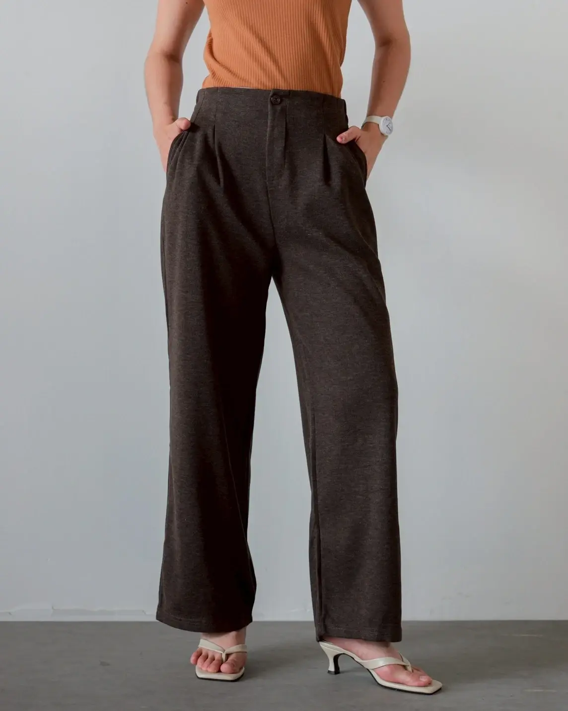 Berona Cullote Pants Kode 146L Coffee - Image 2