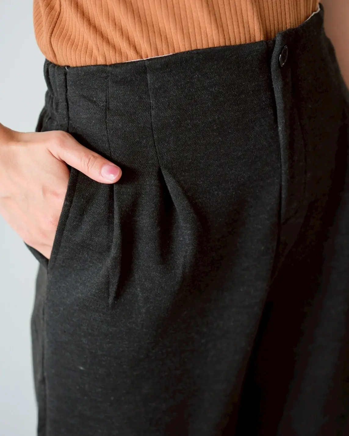Berona Cullote Pants Kode 146L Misty Black - Image 2