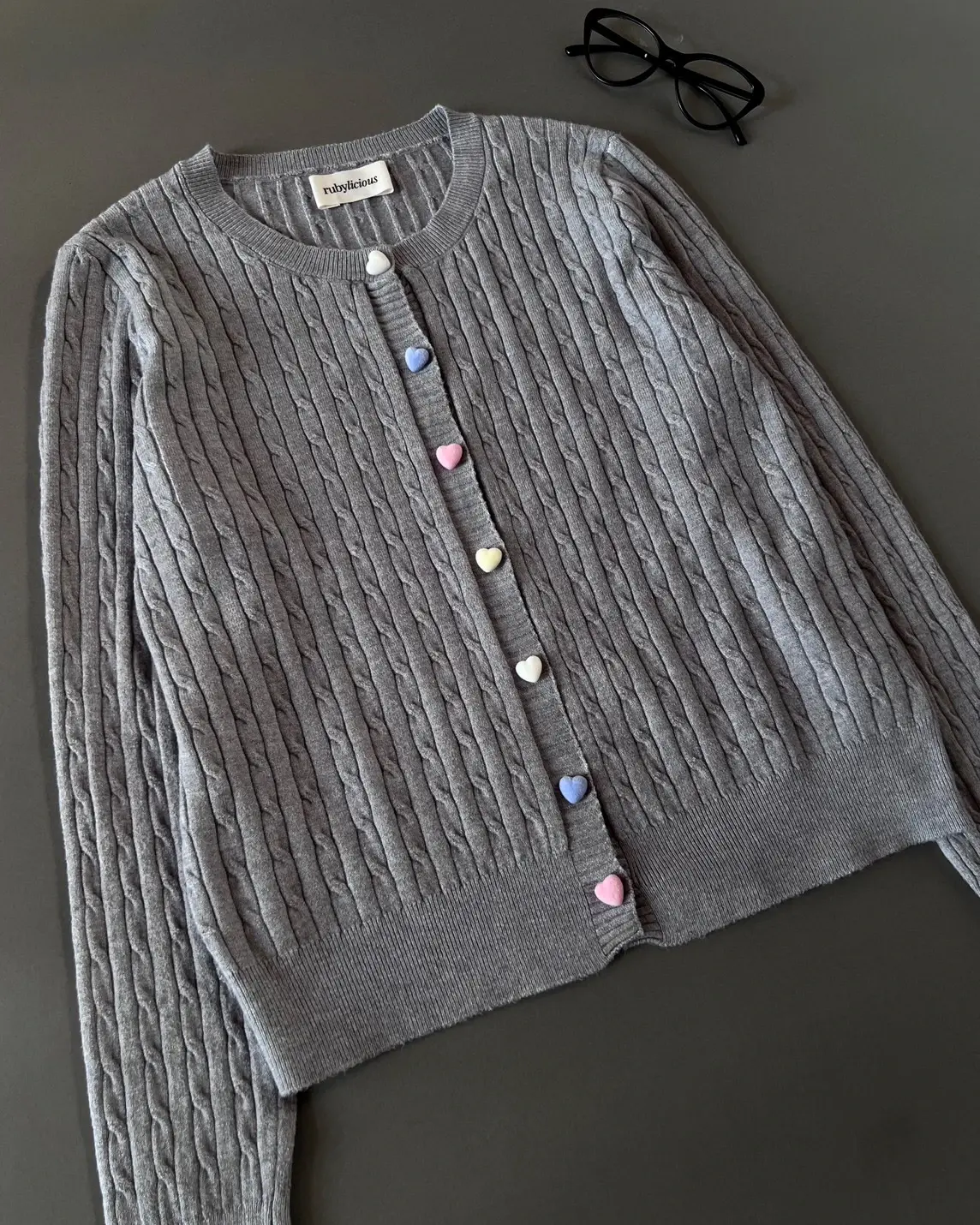 Janeika Cardi Kode 178K Grey
