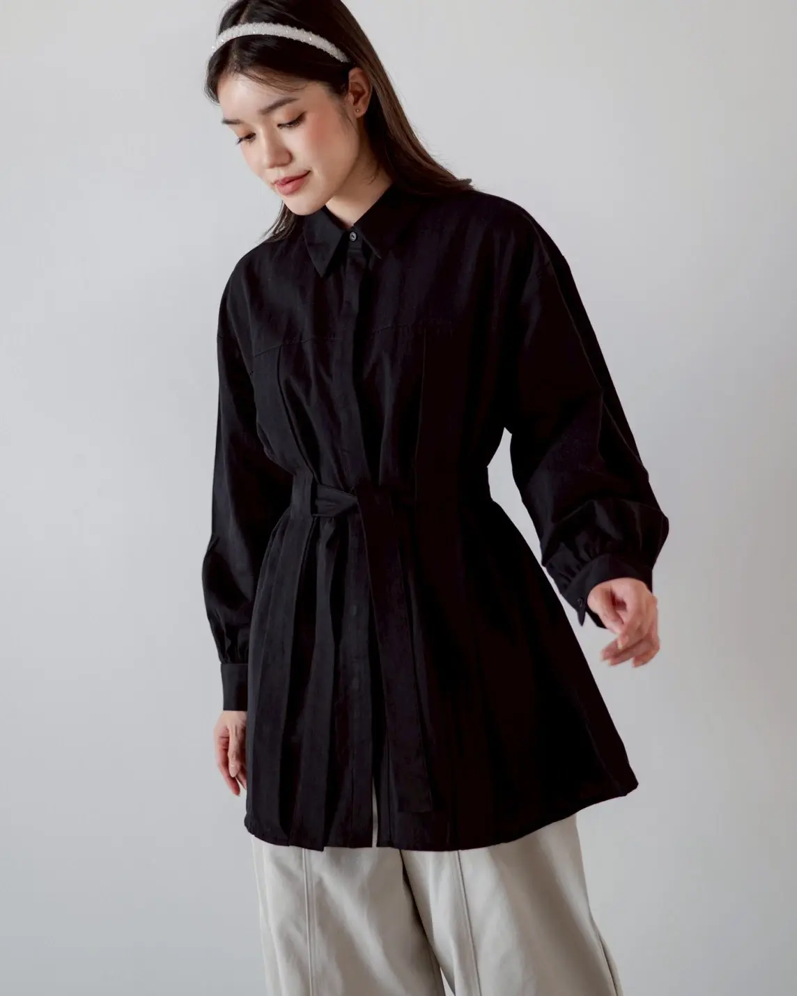 Alternative view of Molita Shirt Kode 1484 Black