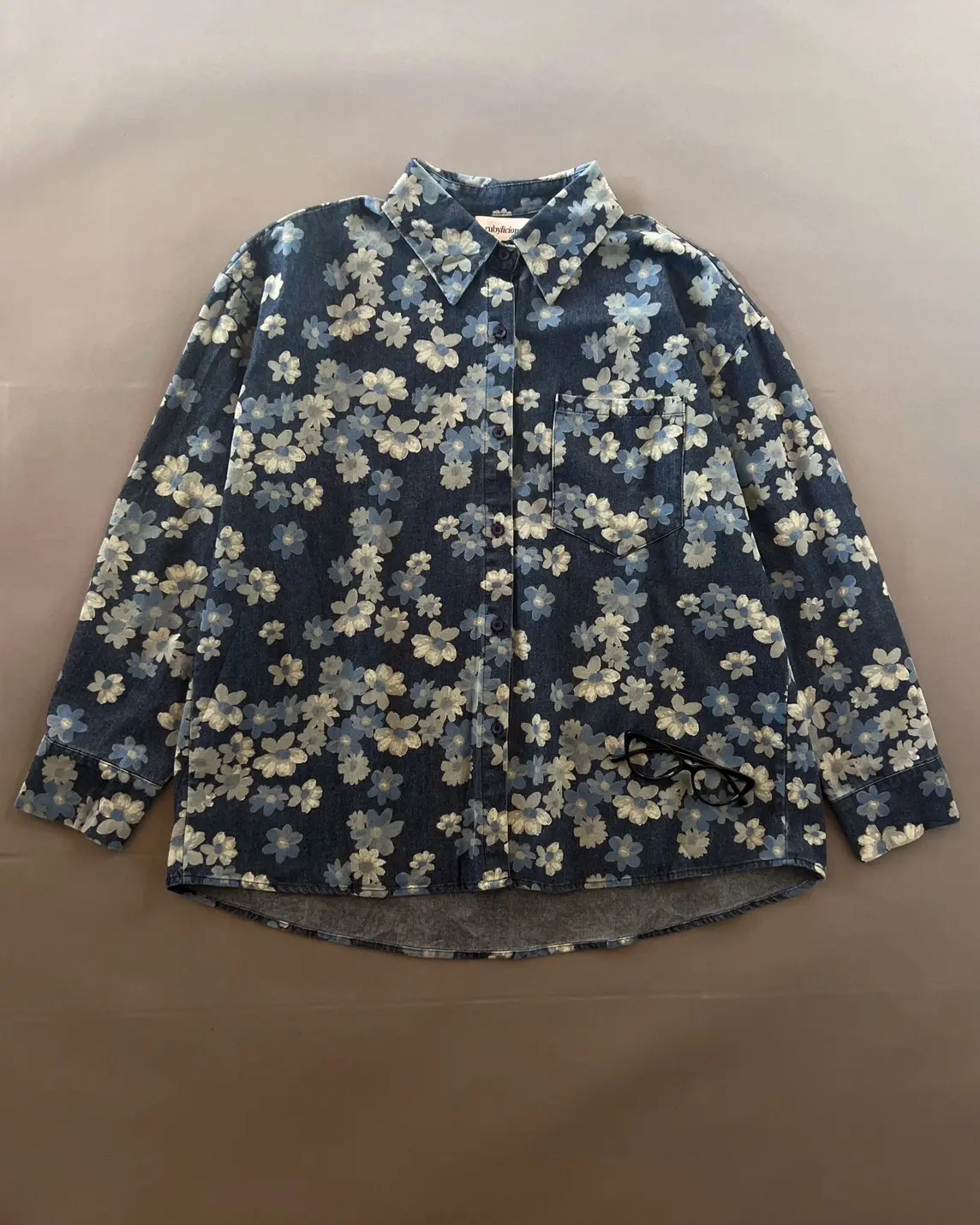 Ilse Denim Shirt Kode 13L Dark Blue - Image 2
