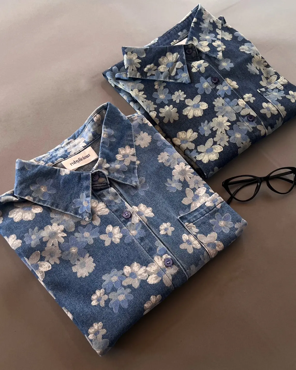 Ilse Denim Shirt Kode 13L Dark Blue - Image 3