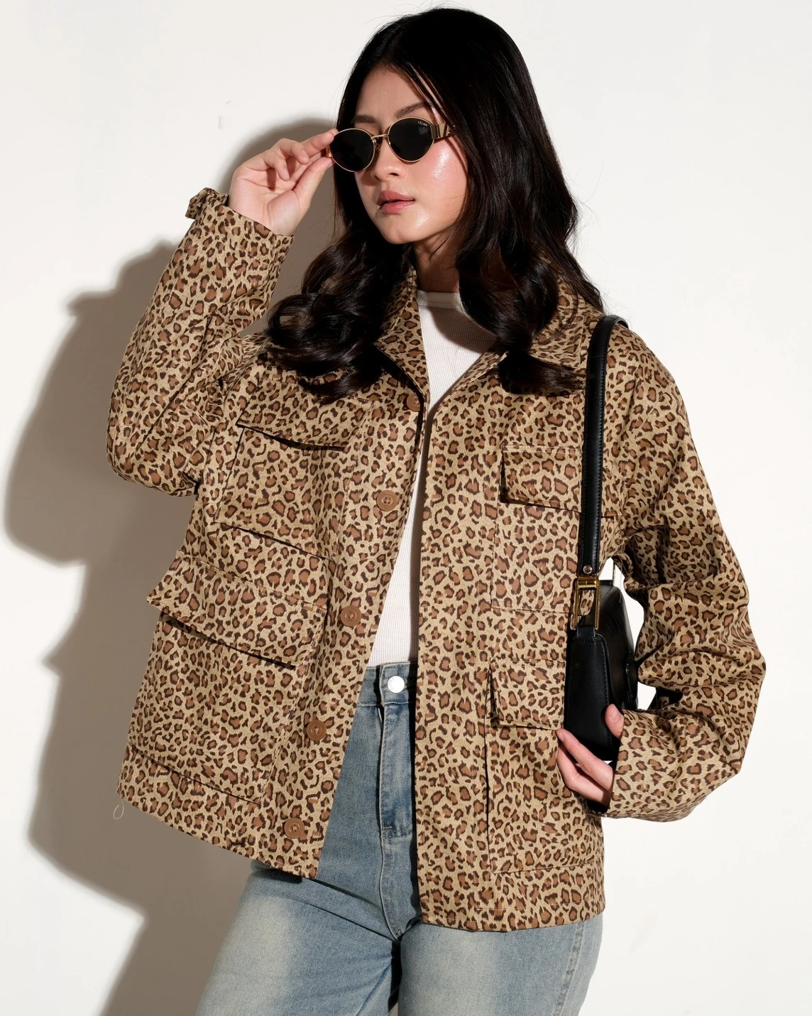 Archie Leopard Jacket Kode 26323 - Image 2