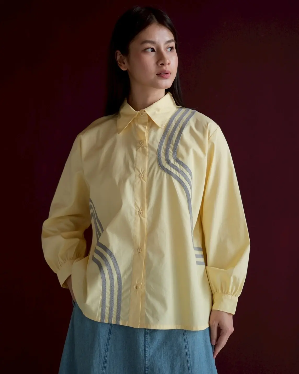 Satomi Shirt Pale Banana