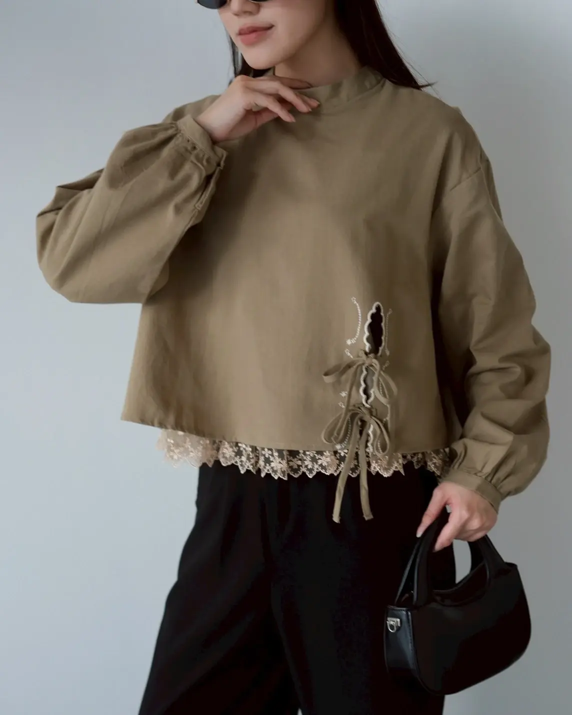 Alternative view of Ananthea Blouse Kode 1447 Olive