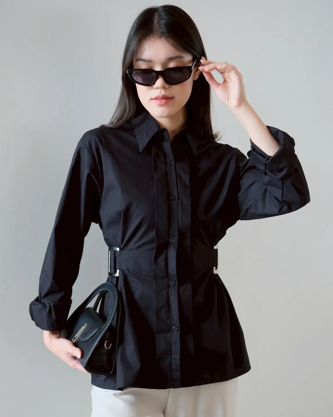 Deluna Shirt Black
